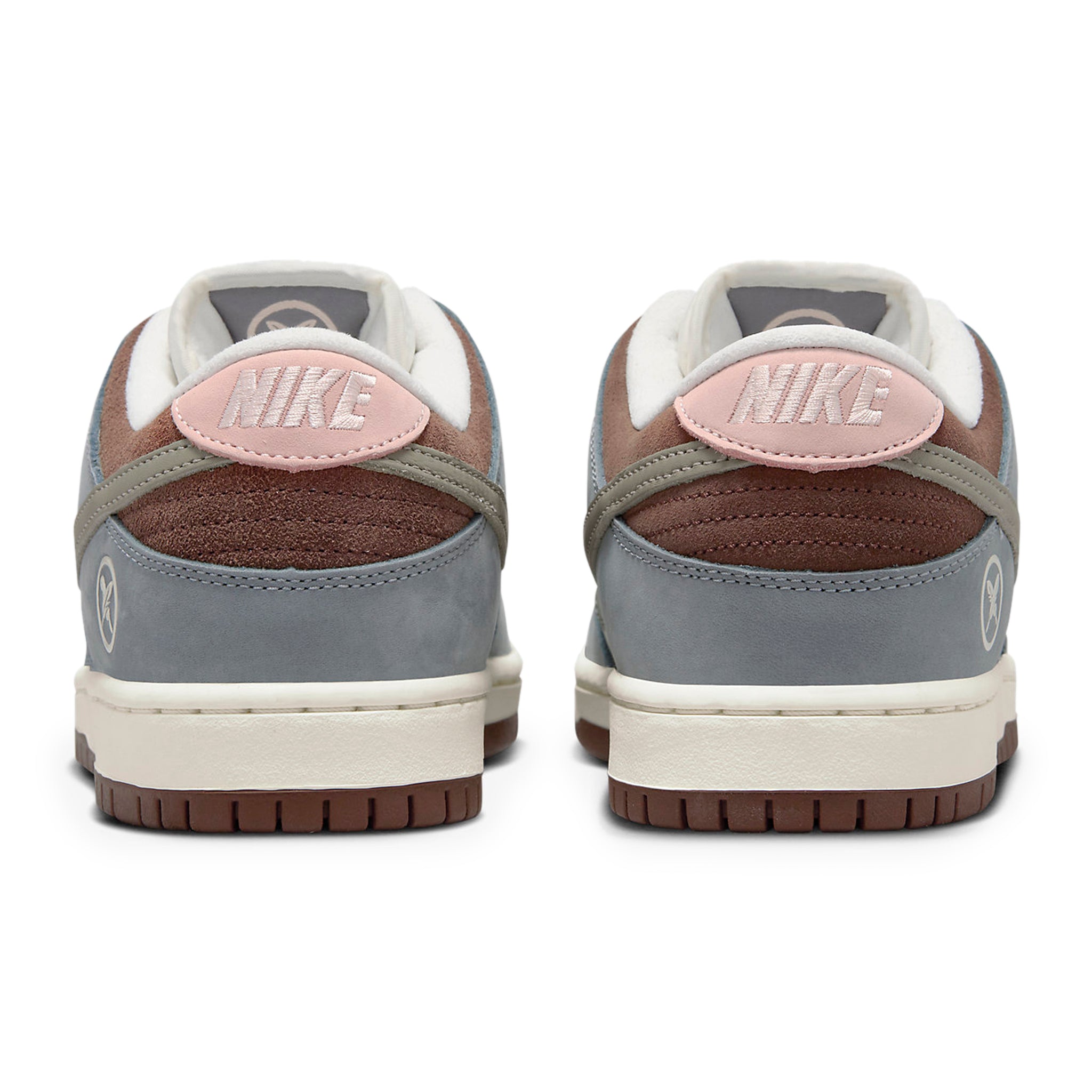 Back view of Yuto Horigome x Nike SB Dunk Low FQ1180-001